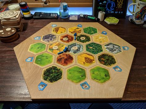 cnc machine settlers of catan|Catan board drawings.